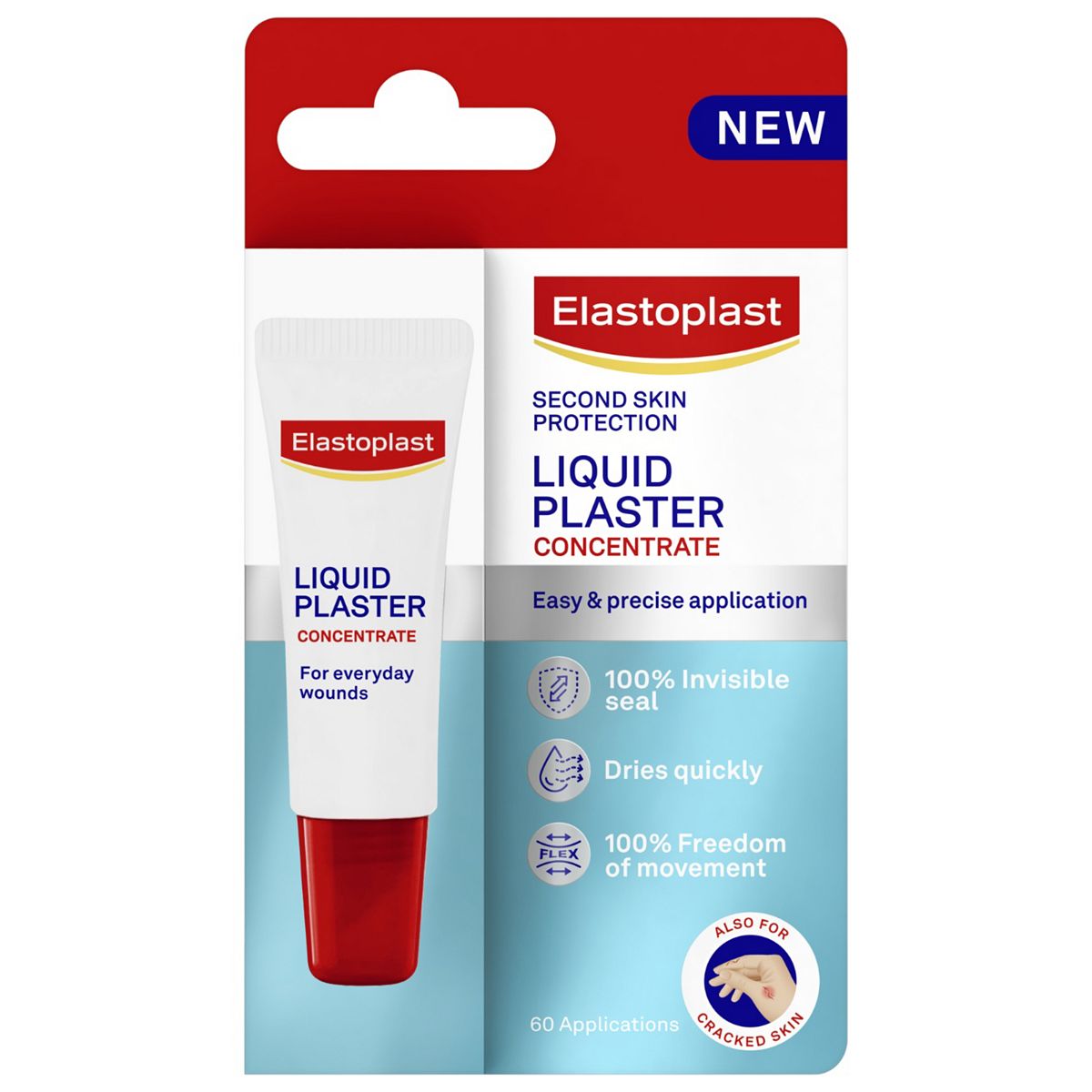 Elastoplast Second Skin Protection Liquid Plaster 10Ml
