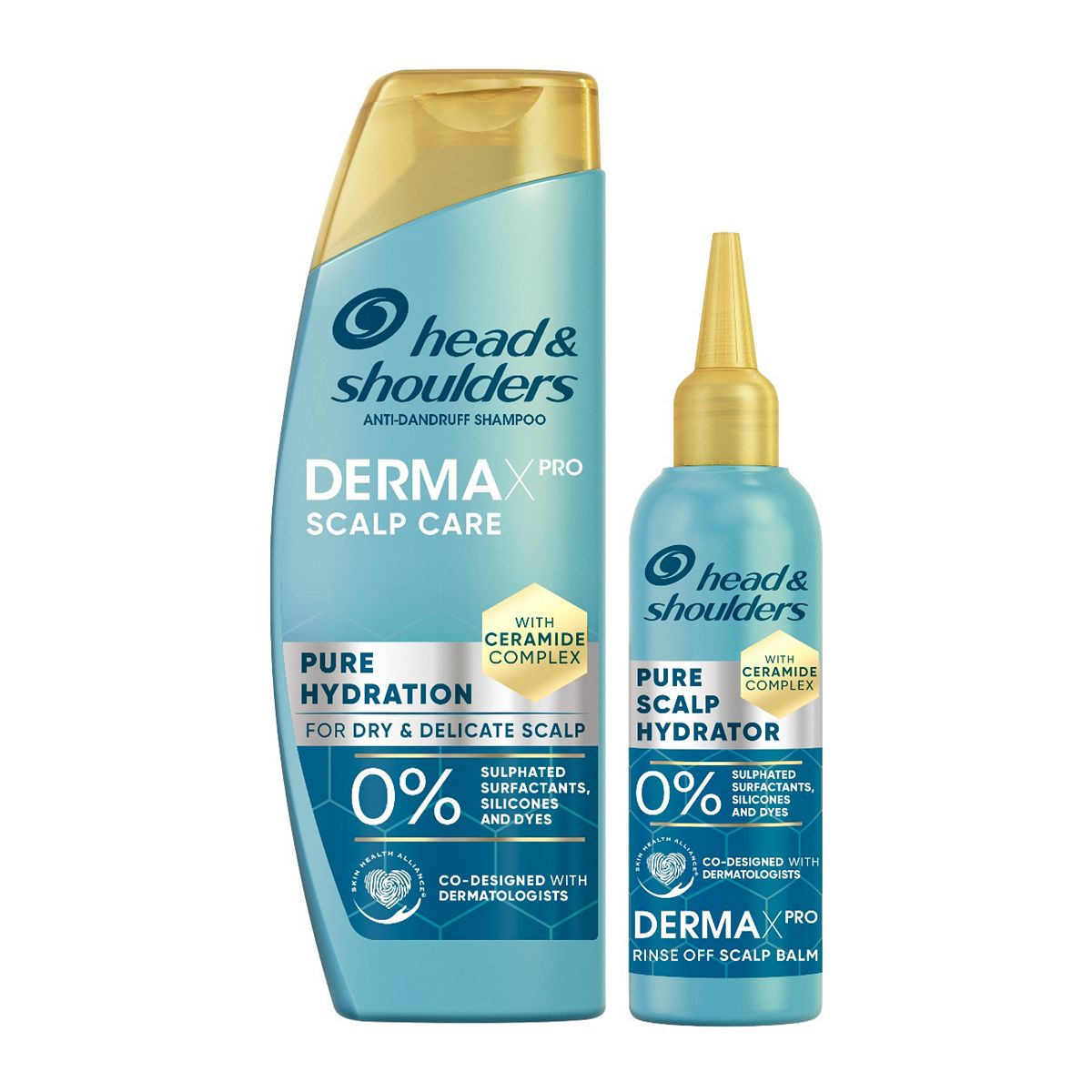 Head & Shoulders Derma X Pro Bundle, Shampoo And Leave On Treatment