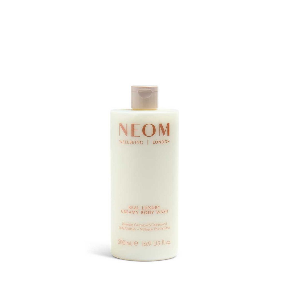 Neom Wellbeing Real Luxury Creamy Body Wash 500ml