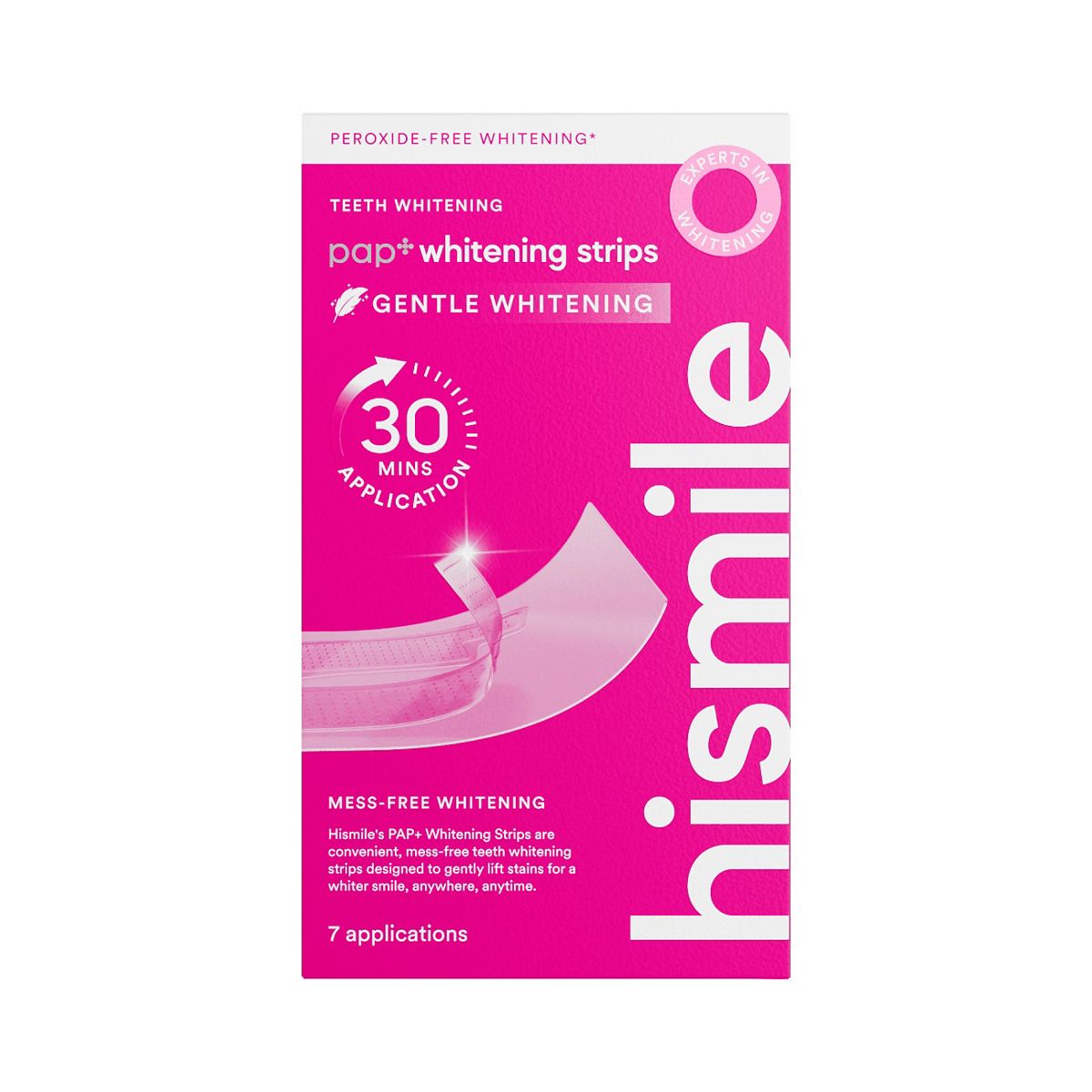 Hismile Pap+ Teeth Whitening Strips 7 Pack