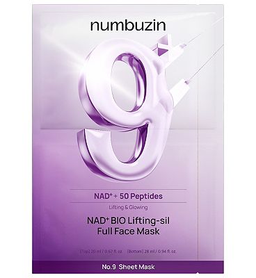 Numbuzin No.9 Nad Bio Lifting Full Cover Facial Mask 4s