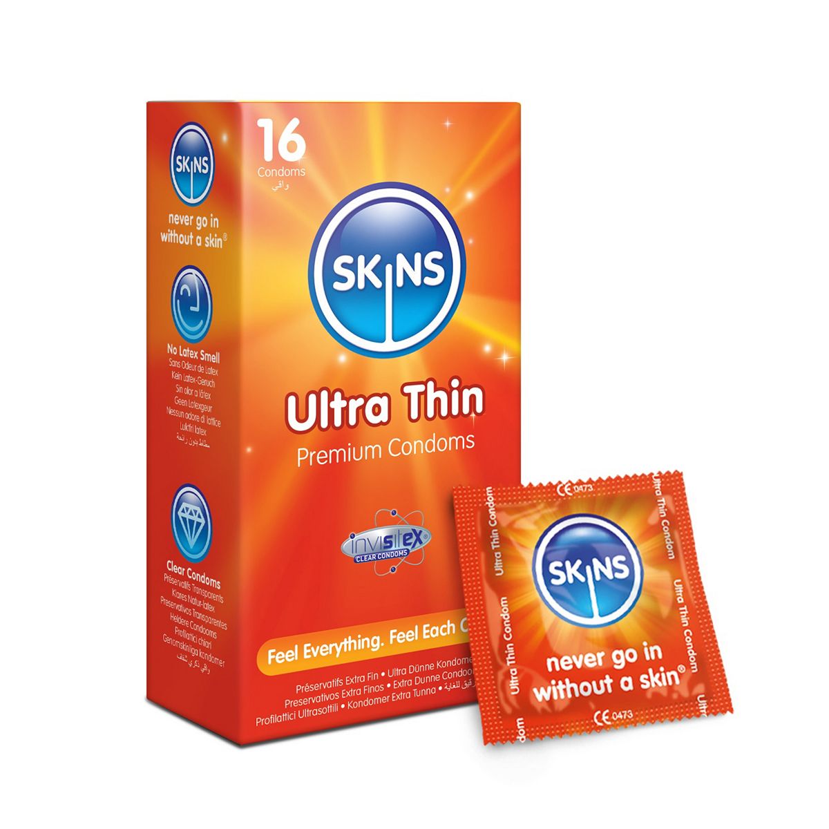Skins Ultra Thin Condoms Duo Pack 32S