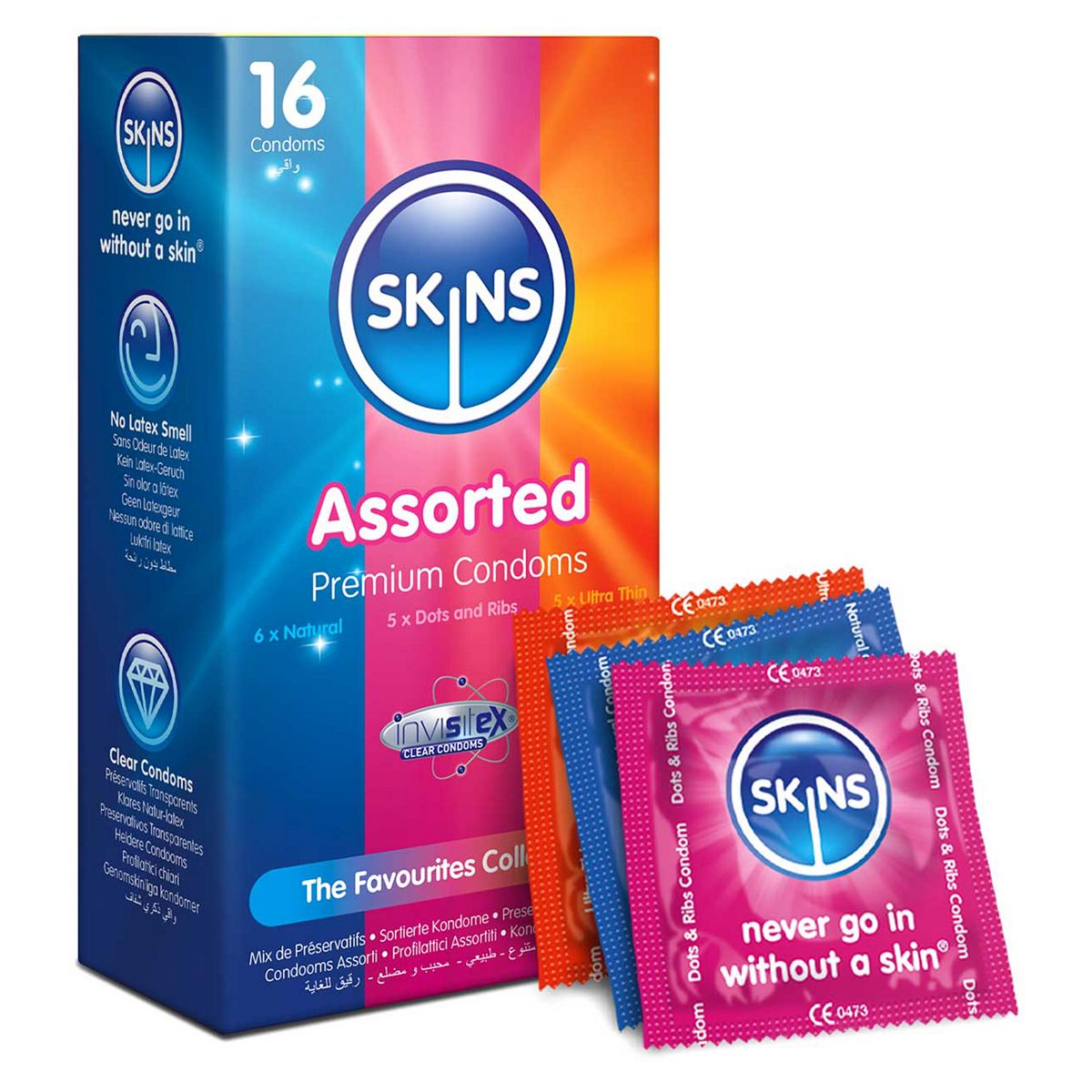 Skins Assorted Condoms Duo Pack 32S