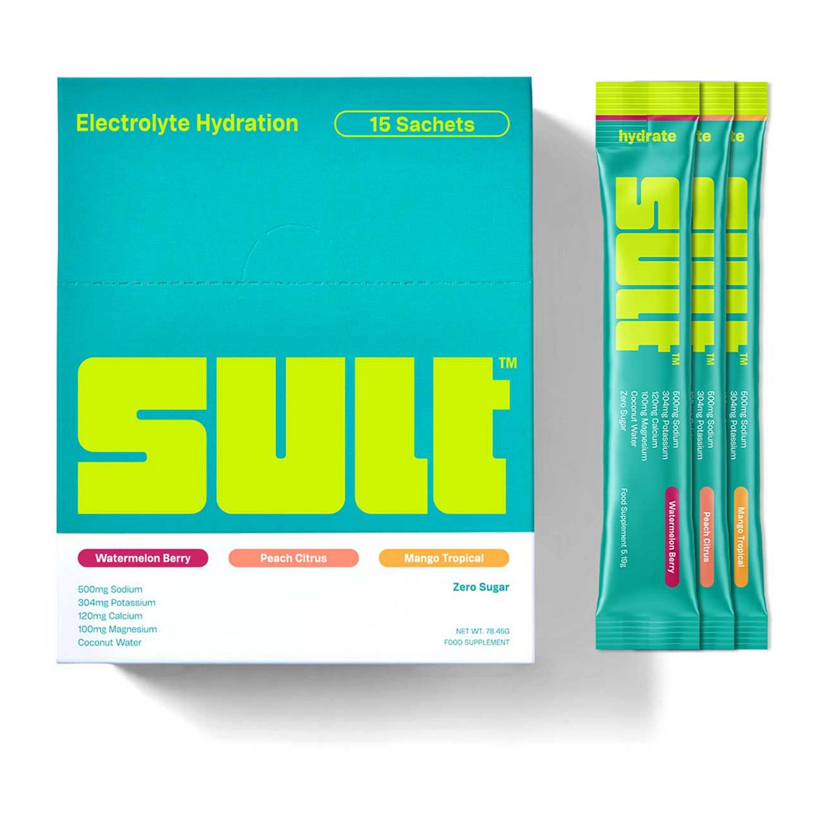 Sult Electrolytes Variety 15 Pack 78.45G