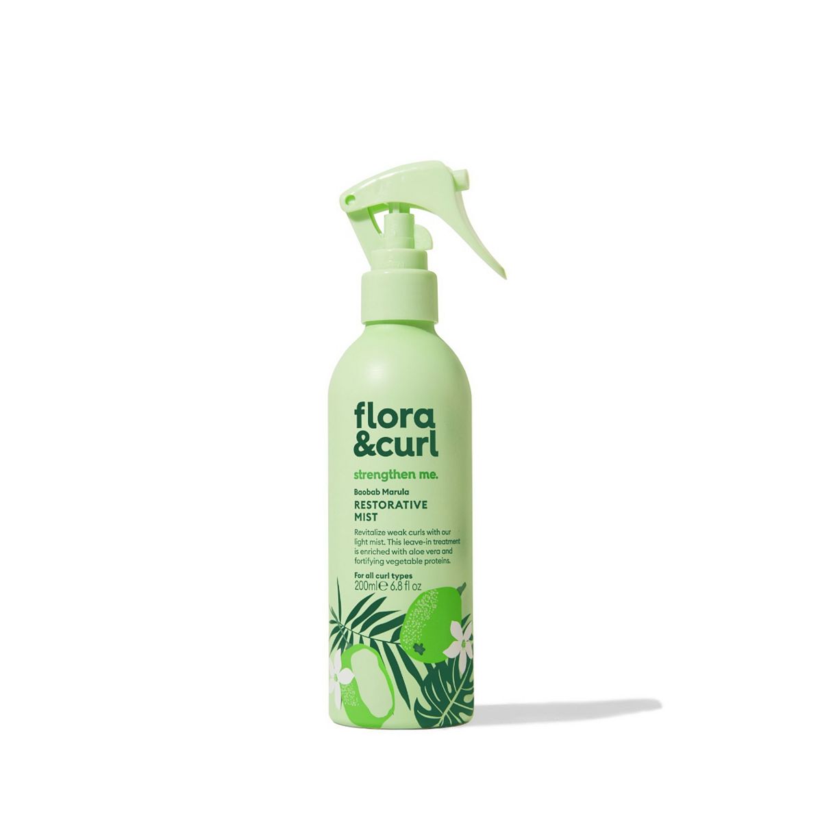 Flora & Curl Baobab Marula Restorative Mist200 Ml, 200Ml