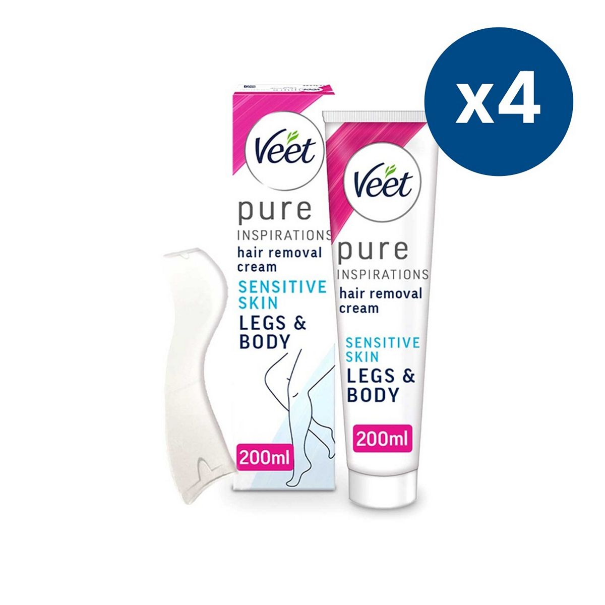 Veet Pure Hair Removal Cream Bundle