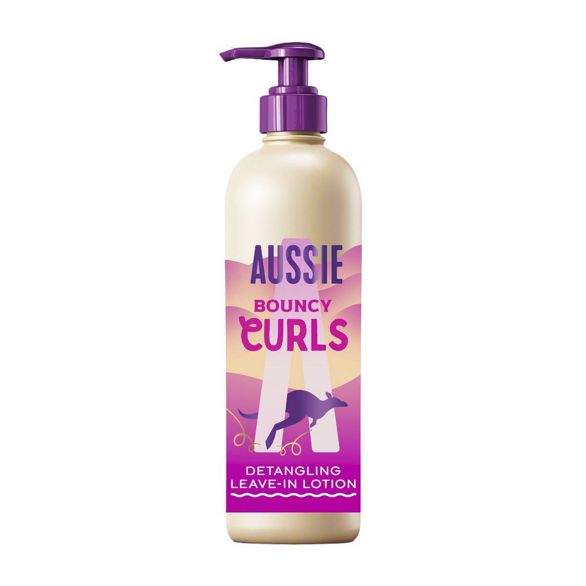 Aussie Curls Detangling Leave-In Lotion 235Ml. Smooths, Strengthens And Detangles