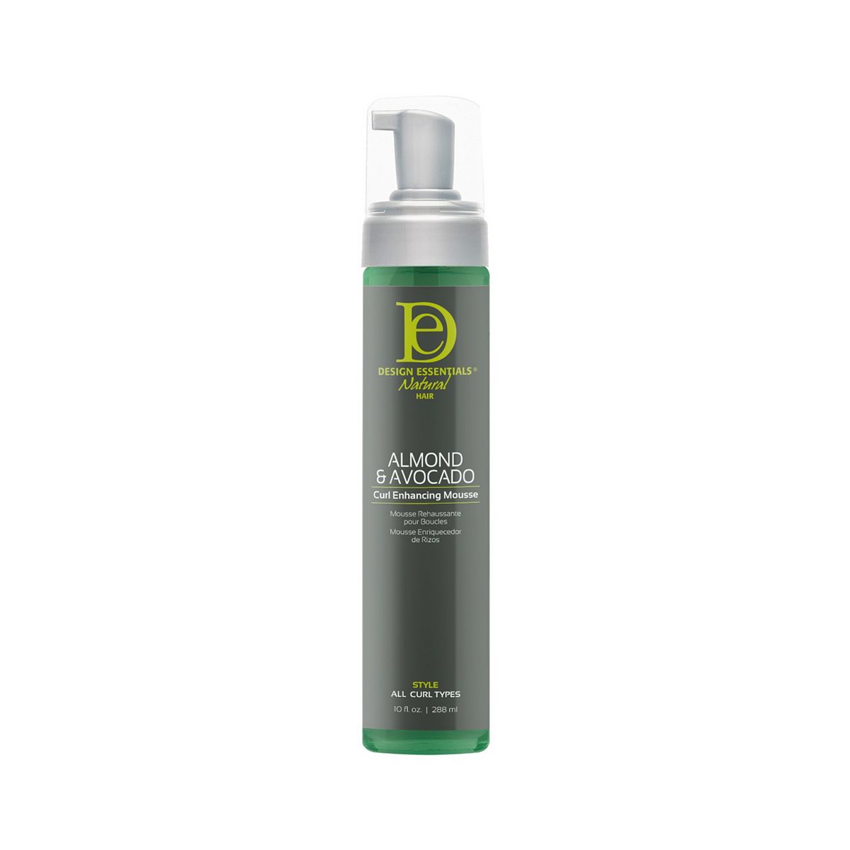 Design Essentials Almond And Avocado Curl Enhancing Mousse 288ml