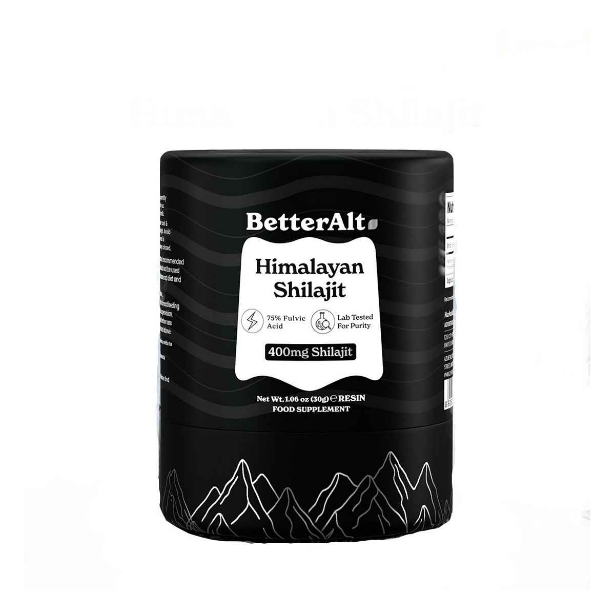 Betteralt Pure Himalayan Shilajit Resin – 30 G | Authentic Mineral-Rich Wellness Support
