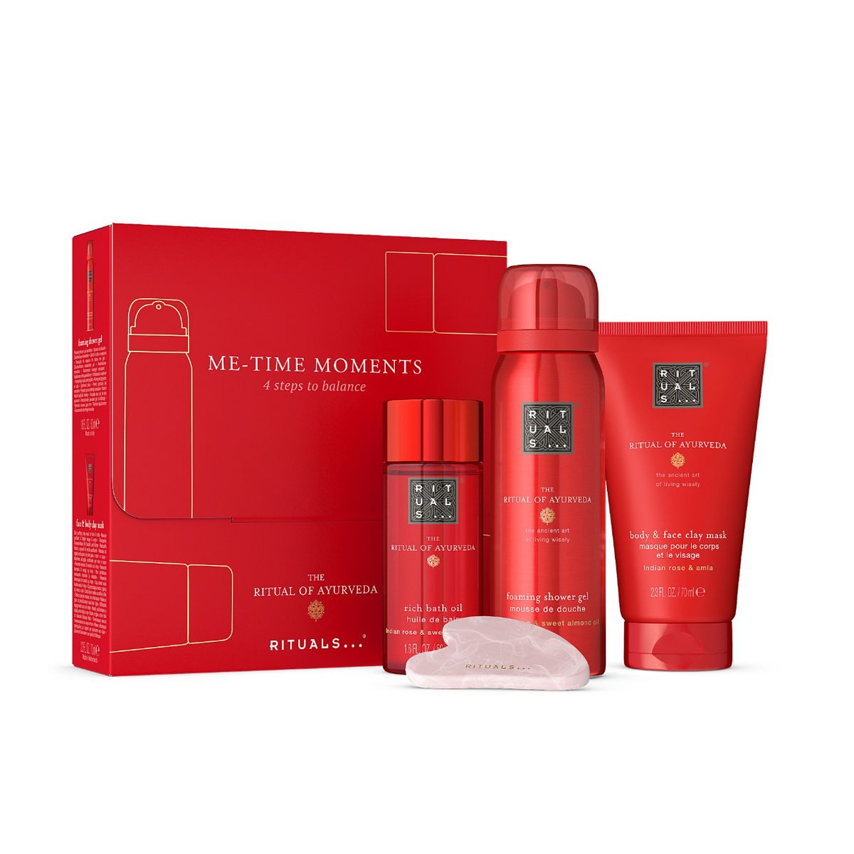 Rituals The Ritual Of Ayurveda Me-Time Joyful Reset Set Indian Rose & Sweet Almond Oil