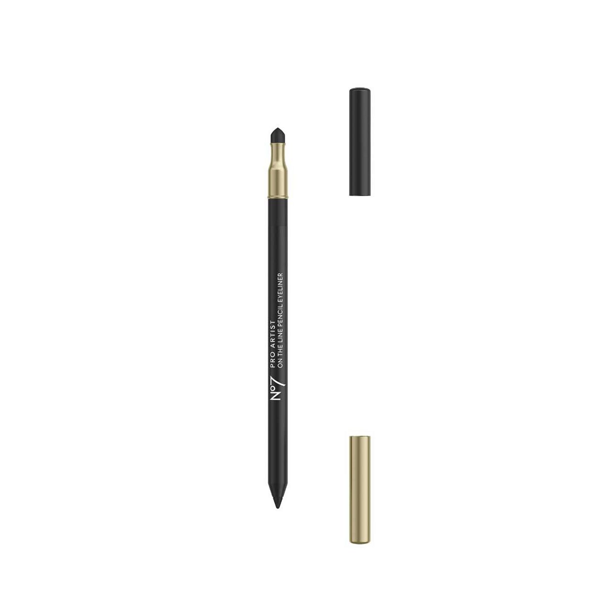 No7 Pro Artist On The Line Pencil Eyeliner Platinum Ash 1.2g