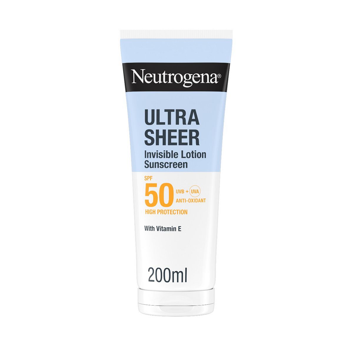 Neutrogena Ultra Sheer Invisible Hydrating Body Lotion Sunscreen Spf50200 ml