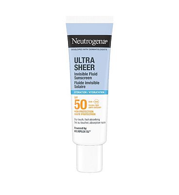 Neutrogena Ultra Sheer Invisible Cream Sunscreen Hydration SPF50 50ml (3)