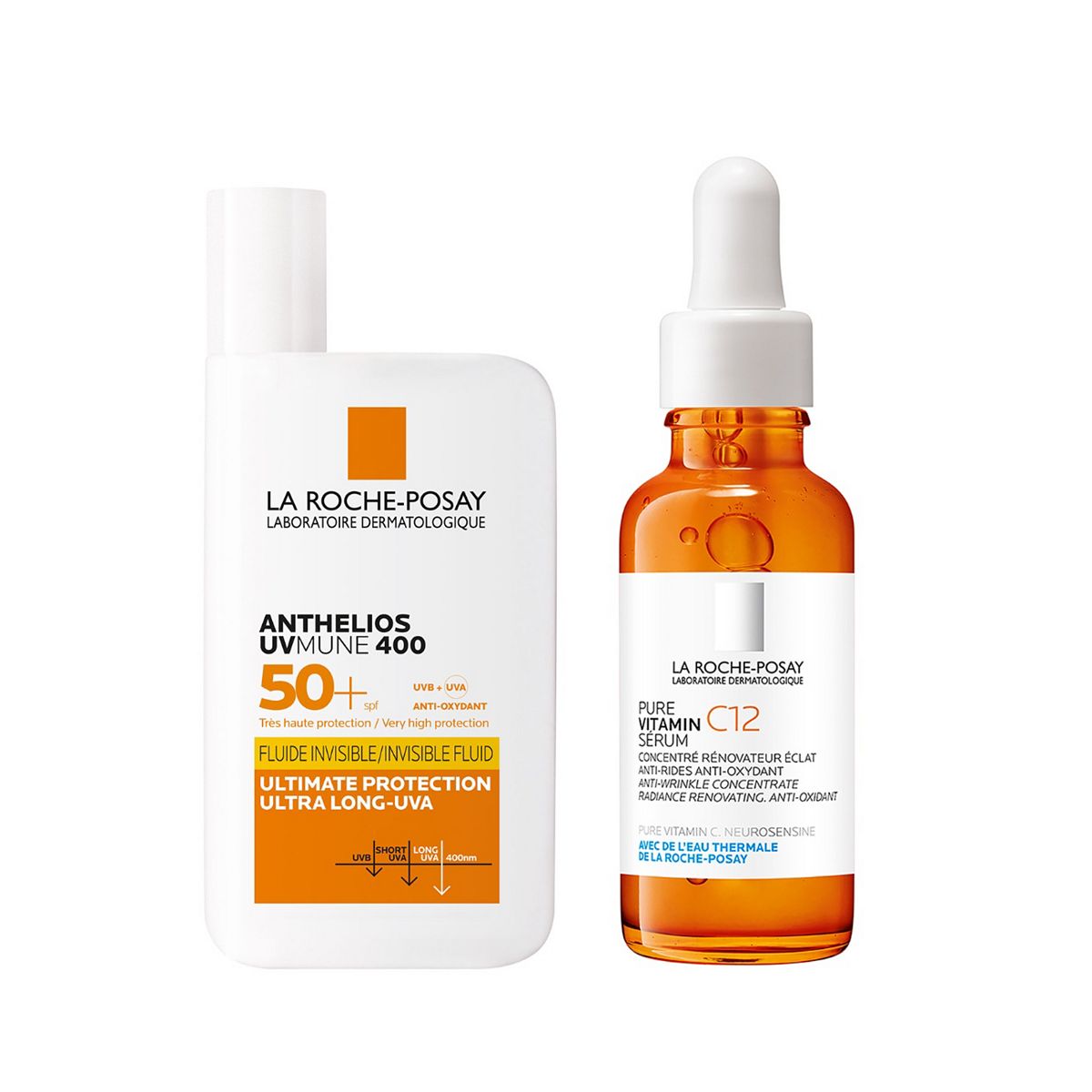 La Roche Posay La Roche-Posay Glow Spf & Serum Bundle