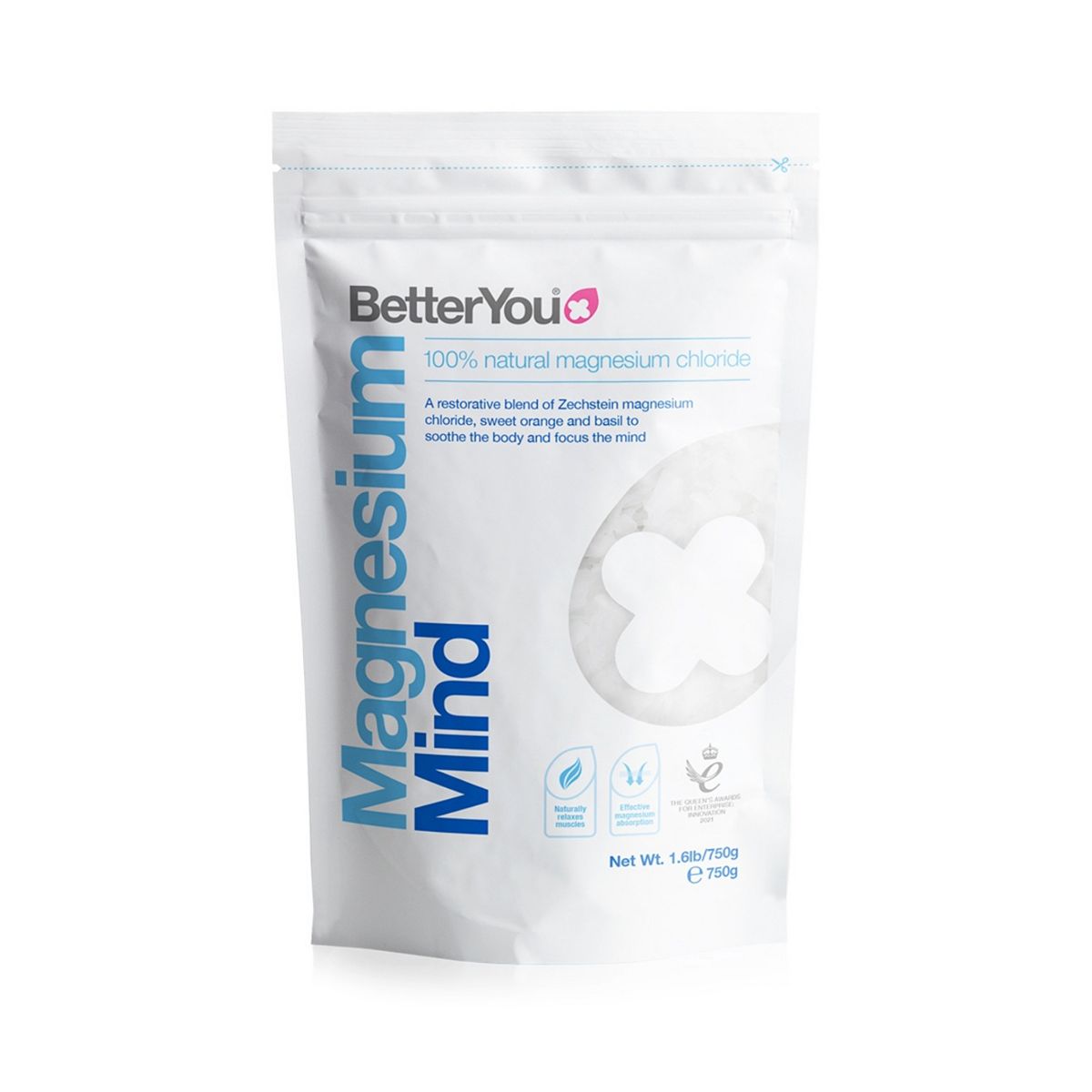 Betteryou Magnesium Mind Bath Flakes 750G