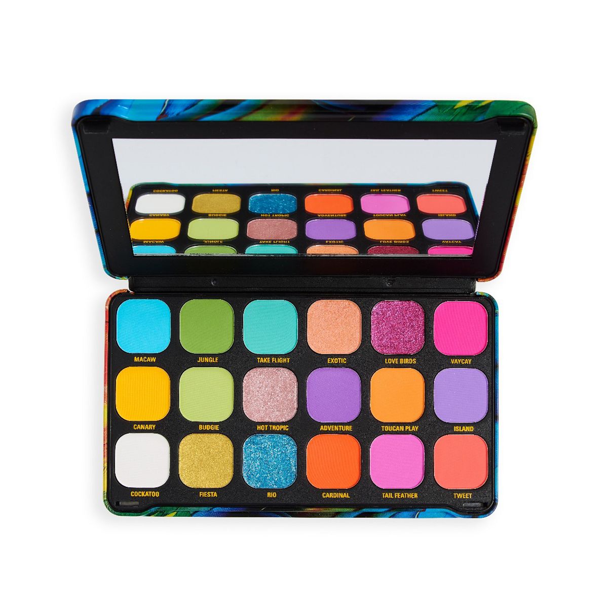Revolution Forever Flawless Bird Of Paradise Eyeshadow Palette 19.8G