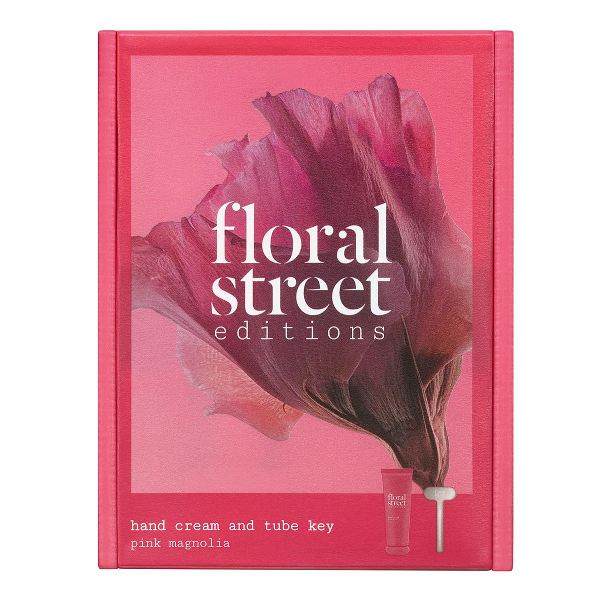 Floral Street Editions Pink Magnolia Hand Cream And Tube Key