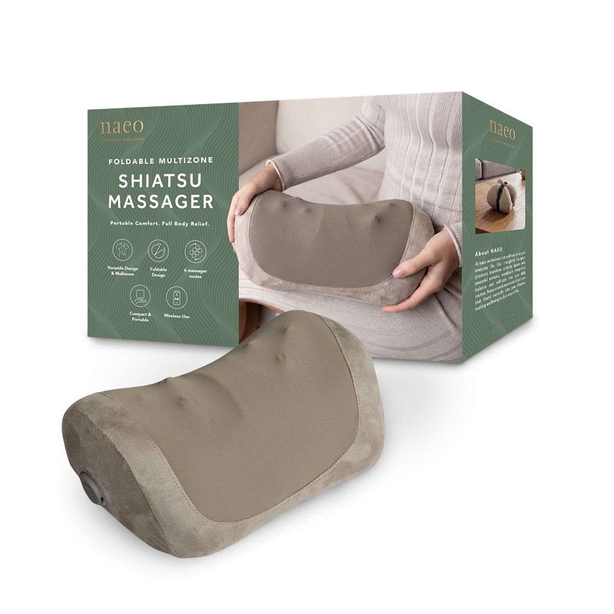 Naeo Shiatsu Massage Cushion