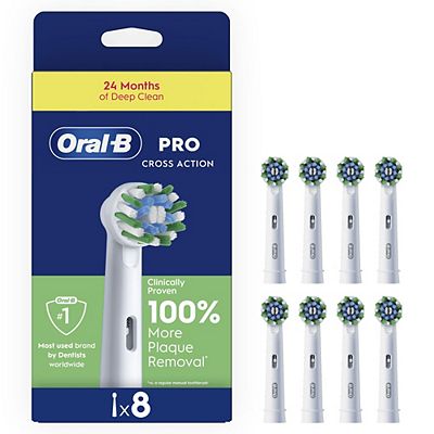 Oral B Pro 1 680 Striking Cross Action Black Electric Toothbrush