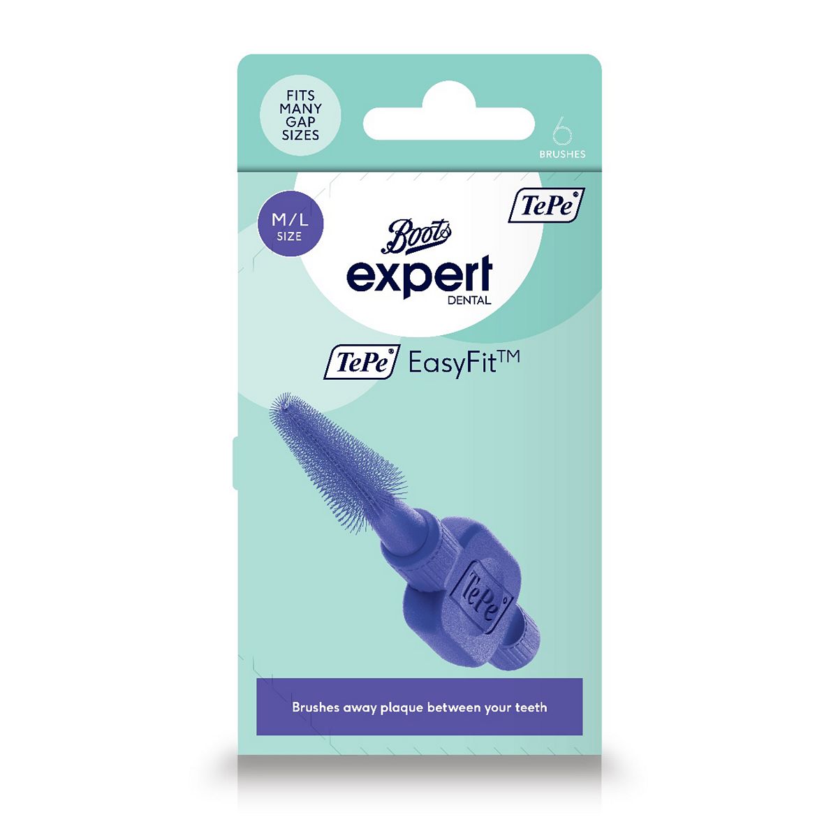   Expert Tepe Easyfit Interdental Brush M/L 6S