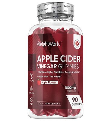 Weightworld Apple Cider Vinegar 90 Gummies, 1000mg