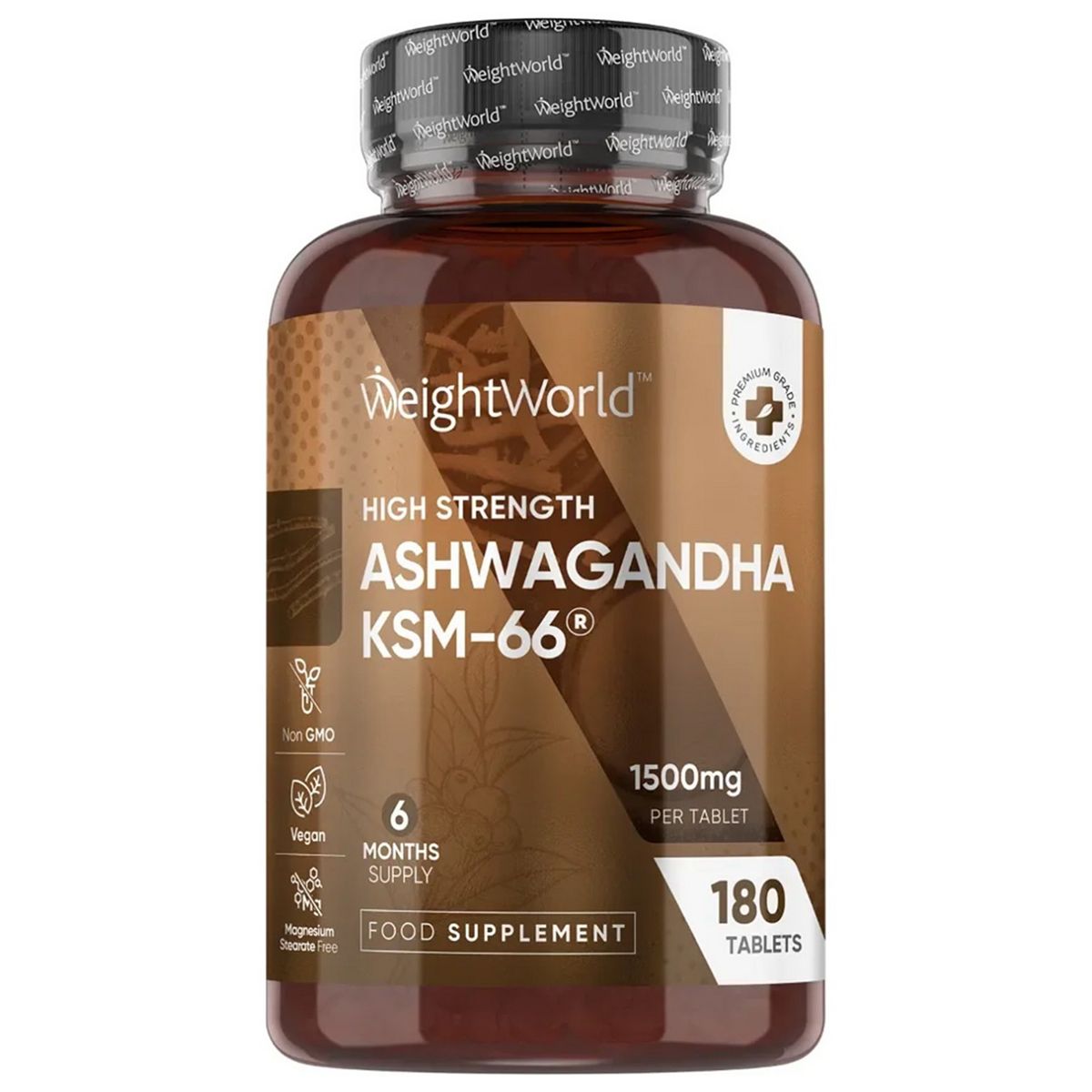 Weightworld Ashwagandha Extract Ksm-66 1500Mg 180 Tablets