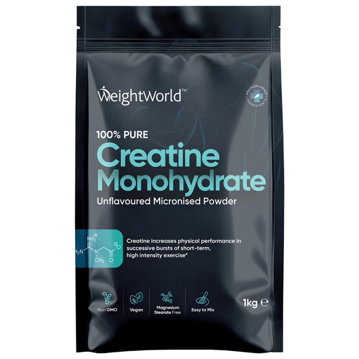 Weightworld Creatine Monohydrate Micronised Unflavoured Powder