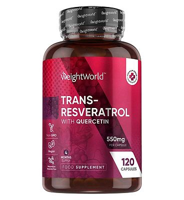 Click to view product details and reviews for Weightworld Trans Resveratrol With Quercetin 550mg 120 Capsules.
