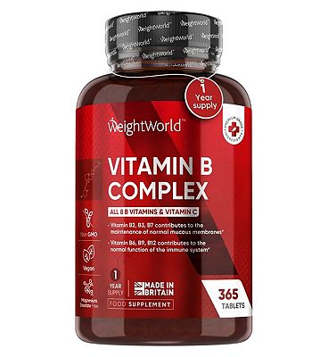 Weightworld Vitamin B Complex, 365 Tablets