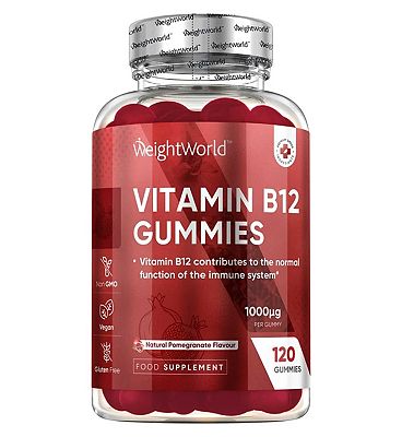 Weightworld Vitamin B12 Gummies 1000Mcg 120 Gummies
