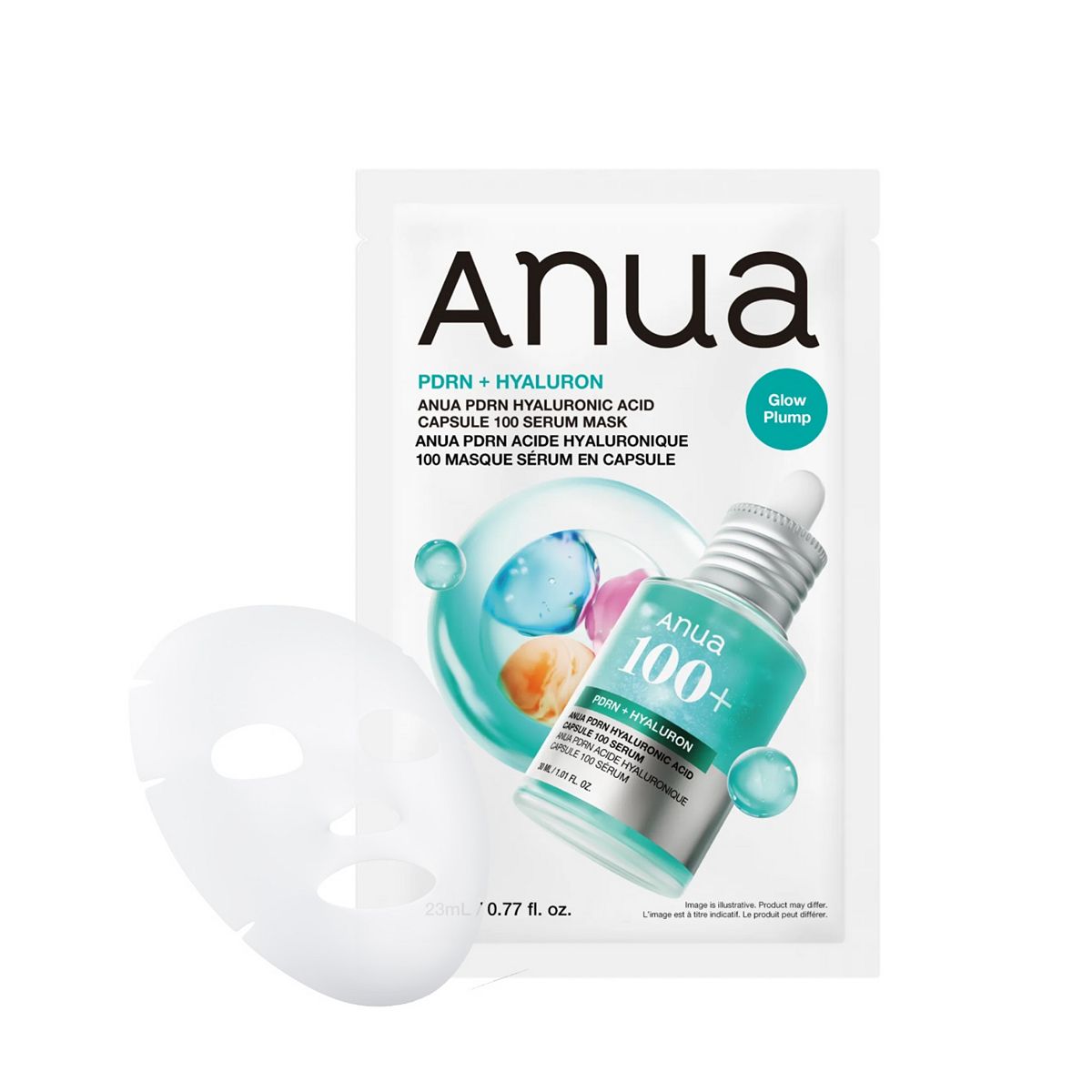 Anua Pdrn Hyaluronic Acid Capsule 100 Serum Mask 23ml