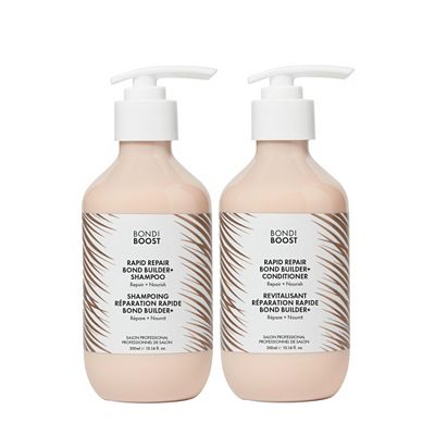 Click to view product details and reviews for Bondi Boost Rapid Repair Bond Builder Shampoo Conditioner 300ml.