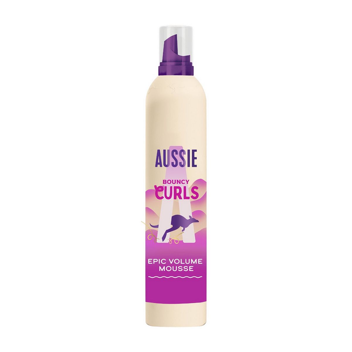 Aussie Bouncy Curls Epic Volume Mousse200 Ml. Definition And Heat Protection For Wavy, Curly Hair, 200ml
