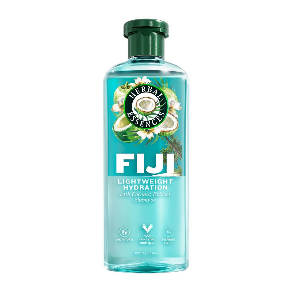 Herbal Essences Fiji Lightweight Hydration Shampoo With Coconut Extract 350Ml