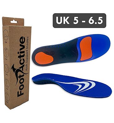 Click to view product details and reviews for Footactive Sports Full Length Orthotic Arch Support Insoles For Sports And Activity Size 5 65.
