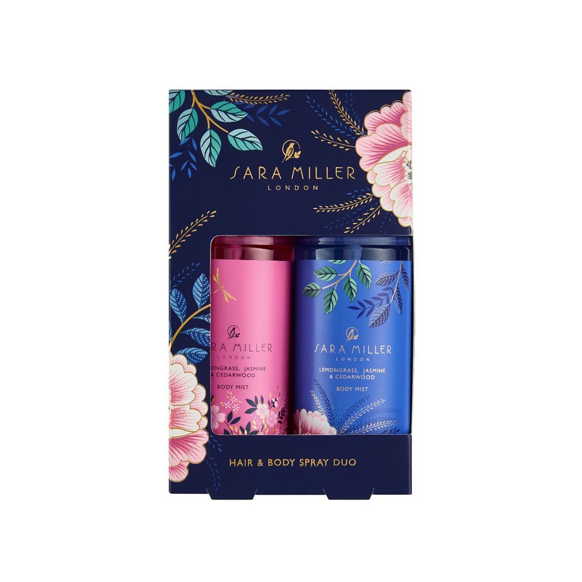 Sara Miller London Sara Miller Cherry Blossom Assorted Hair & Body Duo Spray 2 X 100ml