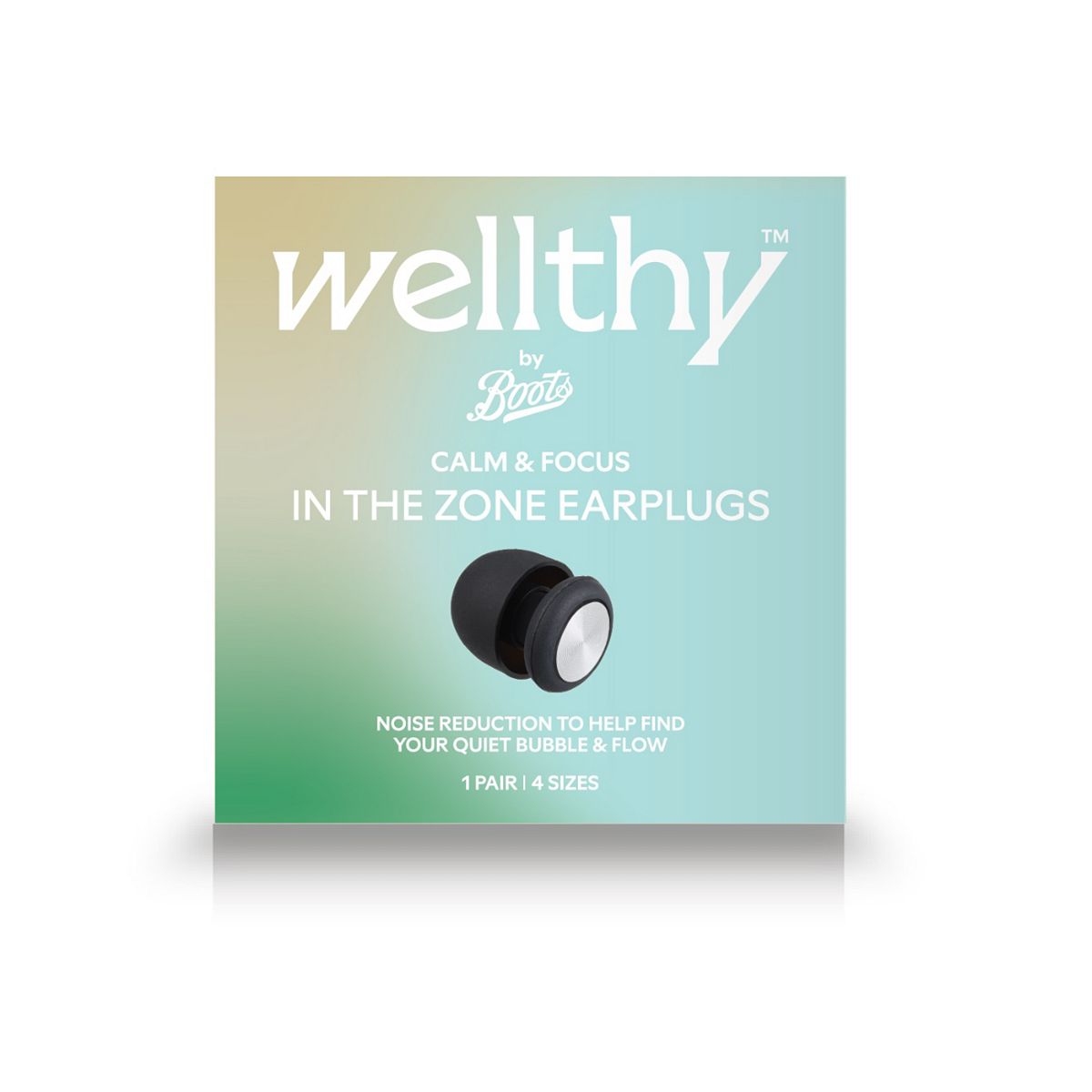 Boots Wellthy By Focus Earplugs 1 Pair