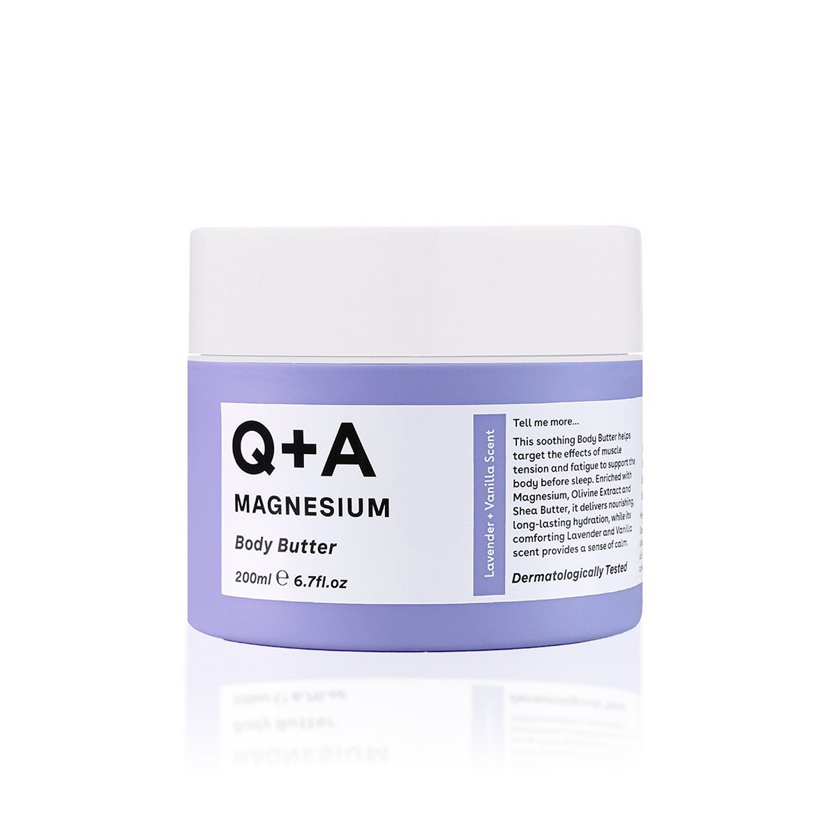 Q+A Magnesium Body Butter200 ml, 200ml