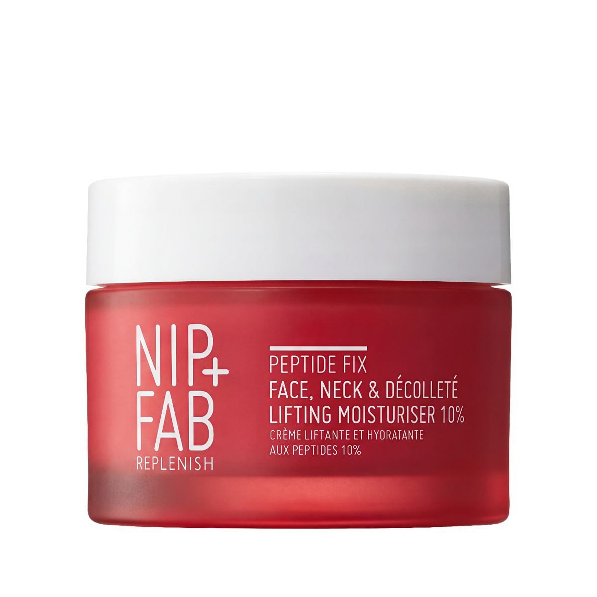 Nip+Fab Peptide Fix Face, Neck And Décollete Lifting Moisturiser 10% 50ml