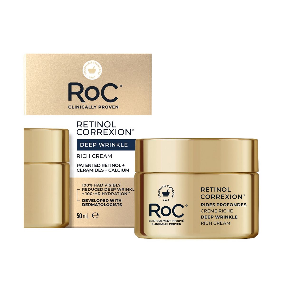 ROC Retinol Correxion Deep Wrinkle Cream Rich 50ml