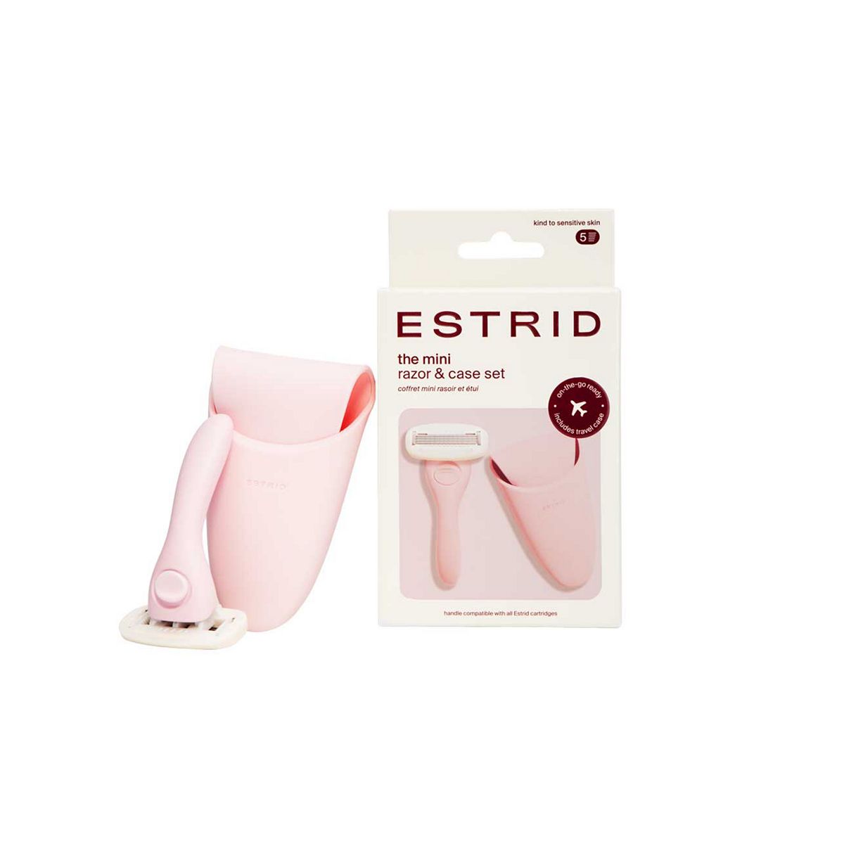 Estrid The Mini Razor & Case Set Bloom