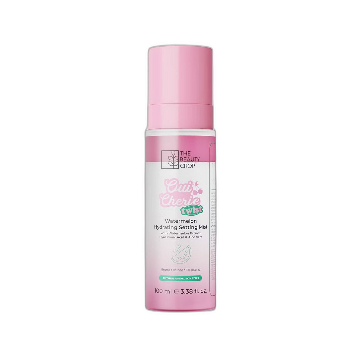 The Beauty Crop Oui Cherie Watermelon Twist Setting Mist 100ml