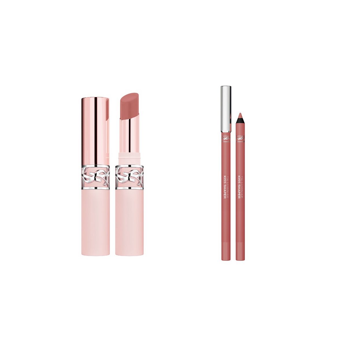 Yves Saint Laurent Ysl Lovenude Lip Balm 44 & Liner Duo Bundle