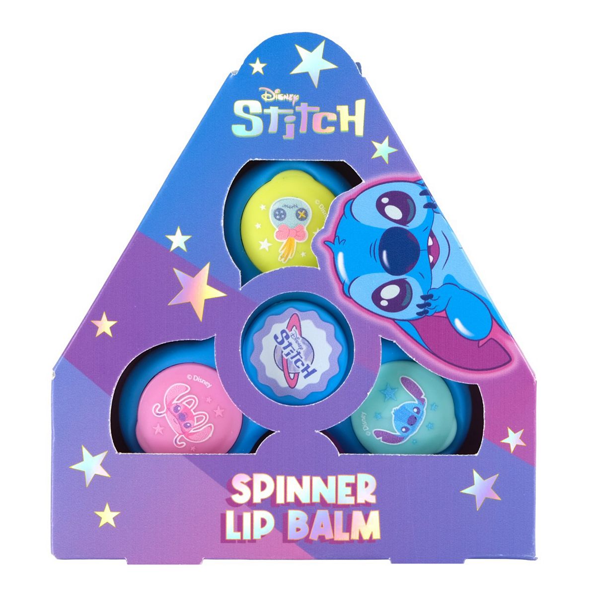 Stitch Disney Fidget Spinner Lip Balm Set