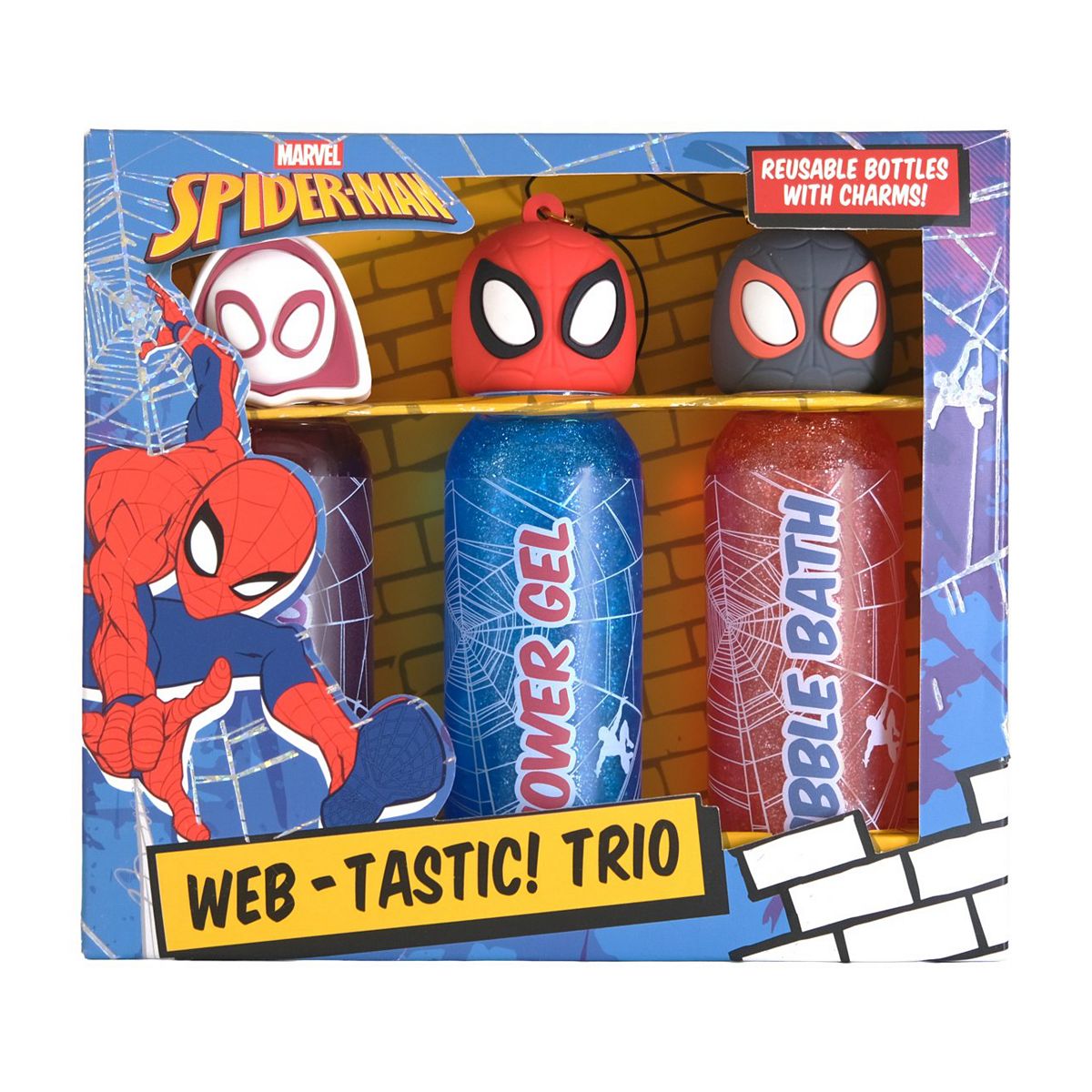 Spiderman Web Tastic Trio Set