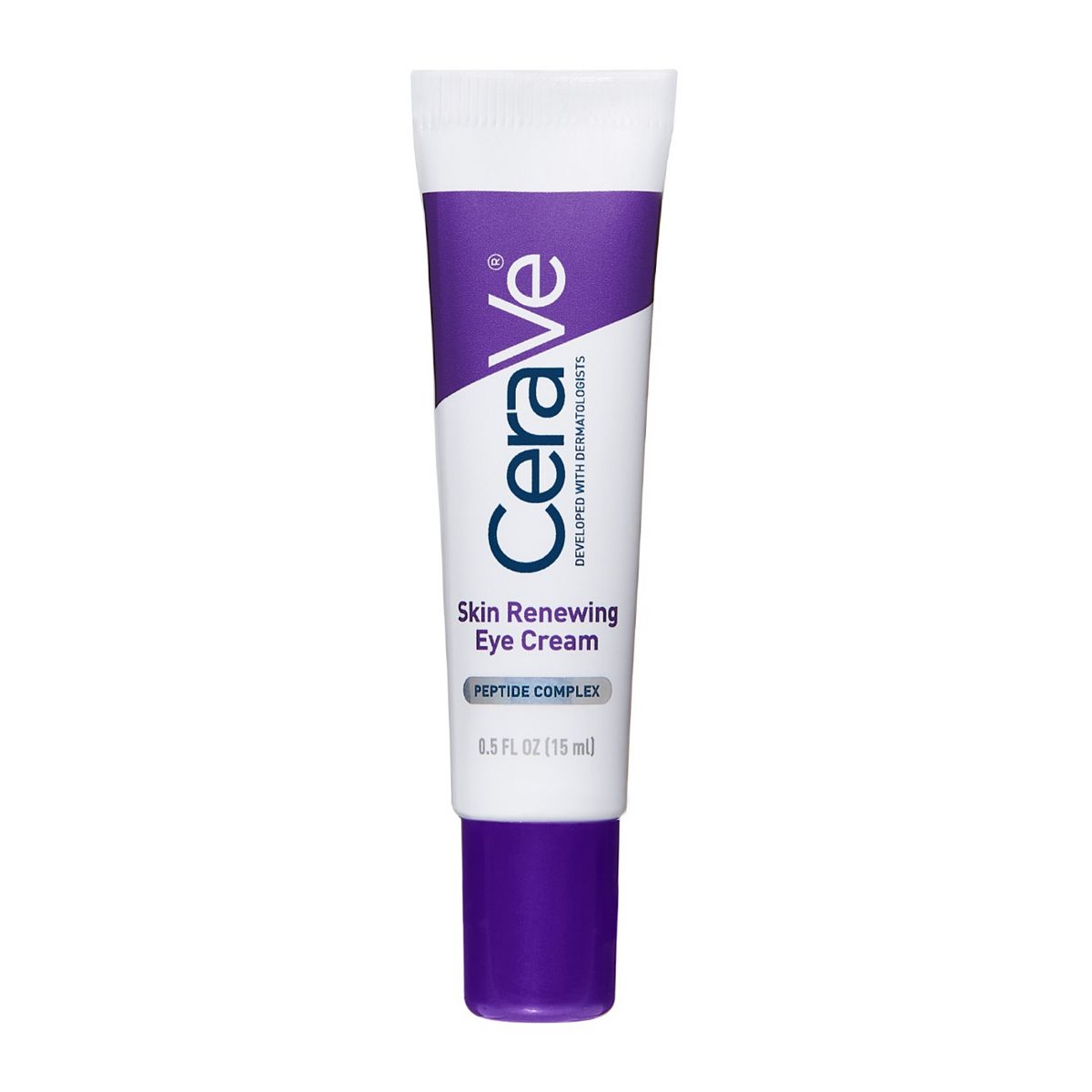 Cerave Skin Renewing Eye Cream With Peptide Complex & Caffeine For Brighter, Smoother Eyes 15ml