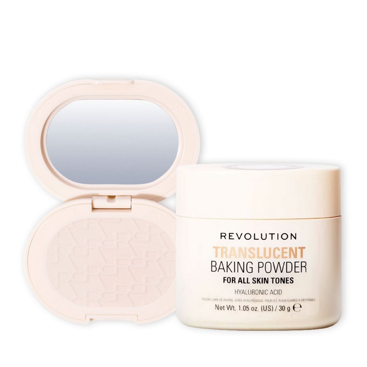 Revolution Beauty Revolution Blurring Powder Duo Translucent