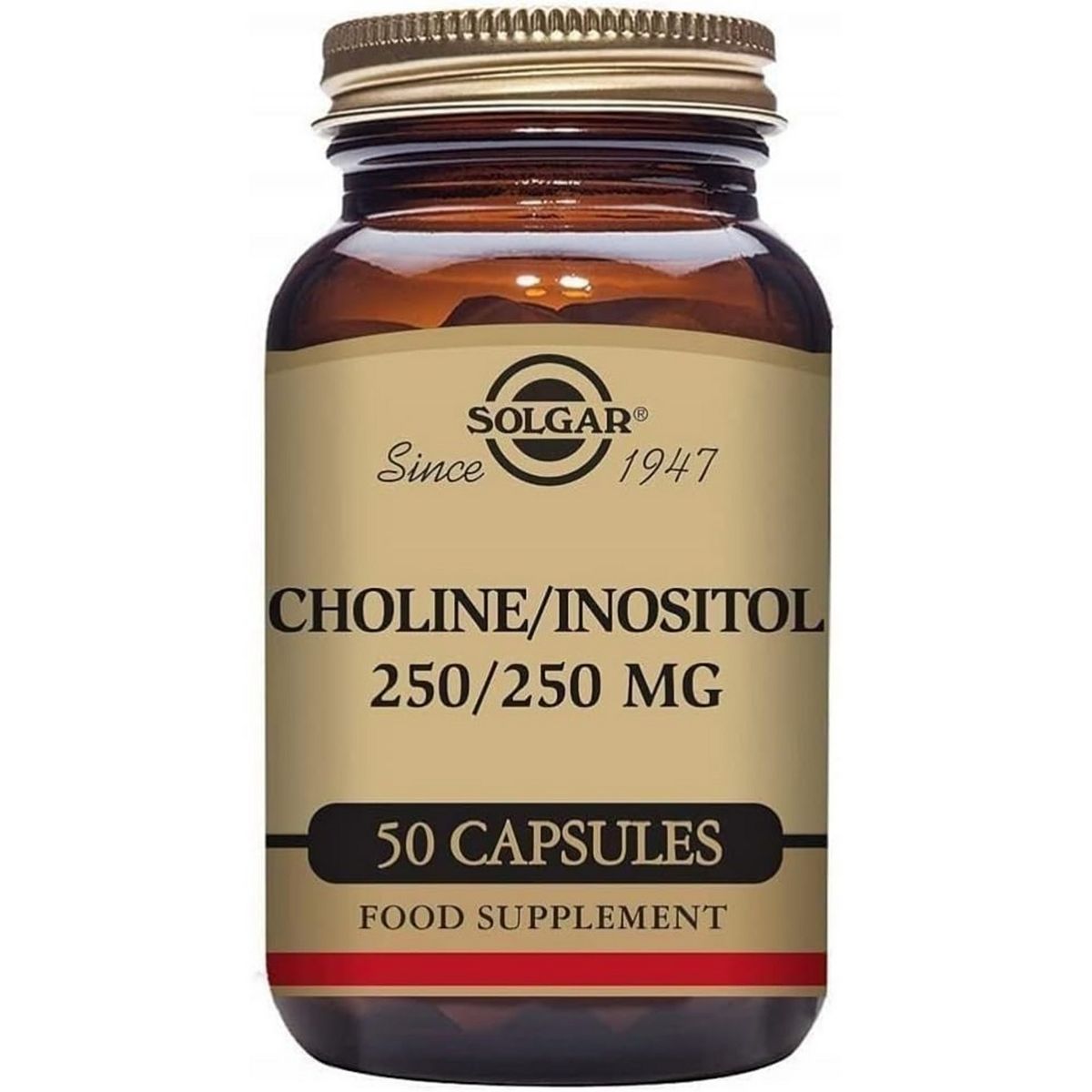 Solgar Choline Inositol 250Mg 50 Capsules