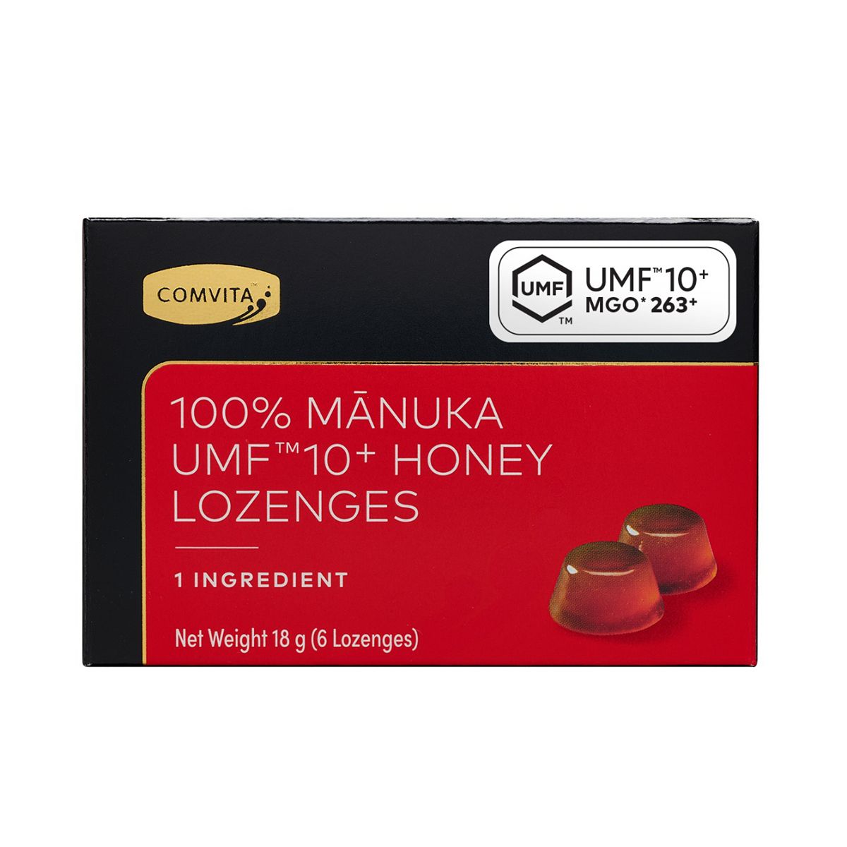 Comvita Umf10+ 100% Manuka 6 Lozenges