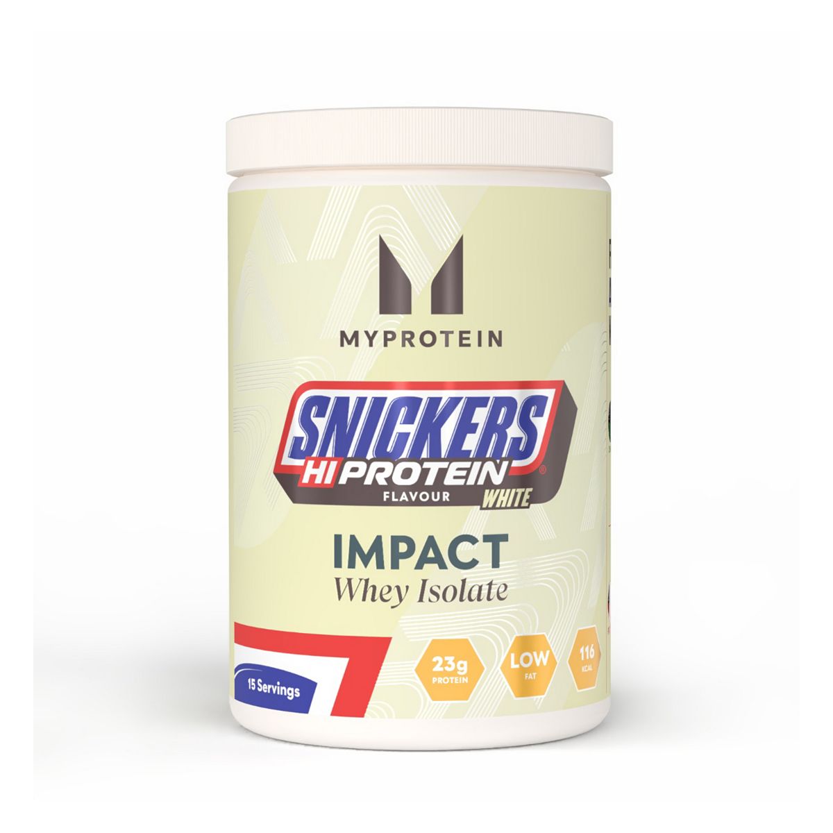 Myprotein Impact Whey Isolate, Snickers White, 500G
